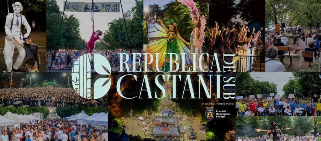 “Republica de sub Castani” revine, anul acesta, cu multe evenimente inedite și reguli noi, sub semnul unei noi viziuni a spațiului urban central!