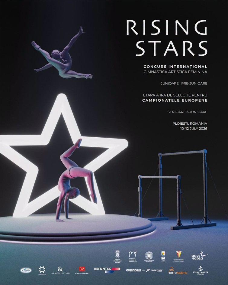 Competiția internațională Rising Stars la gimnastică artistică feminină se va desfășura, în curând, la Ploiești!