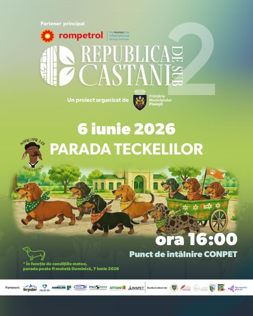 Două zile de știință, experimente și curiozitate, dar și Parada Teckelilor, în acest weekend, la “Republica de sub Castani”!