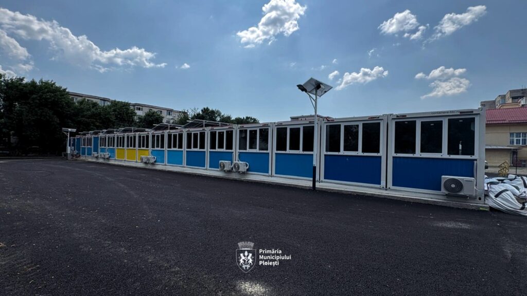 Finalizarea lucrărilor de construire și dotare a spațiilor modulare aferente Școlii Gimnaziale “I.A. Bassarabescu”!