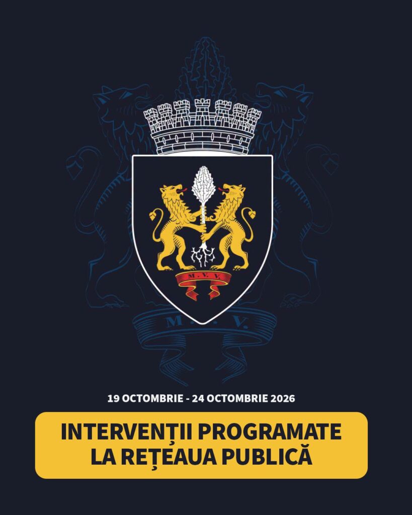 Lucrări de întreținere și modernizare a utilităților, în această săptămână!