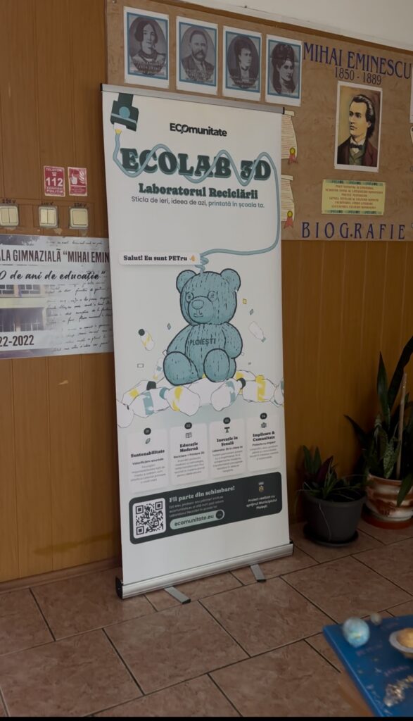 Primăria Municipiului Ploiești susține educația ecologică prin proiectul „EcoLab 3D – Laboratorul Reciclării”